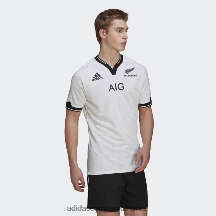 adidas campus romania alb all blacks primeblue replica tricou adidas bărbați alb negru J266N21527