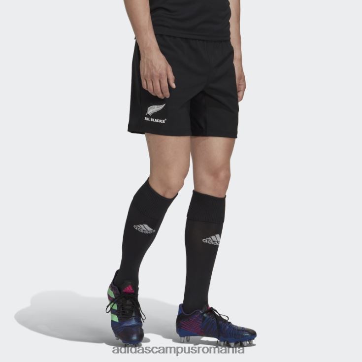 adidas campus romania all blacks rugby acasă pantaloni scurți alb fashion bărbați alb negru J266N21408