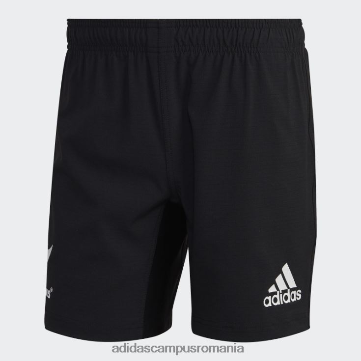 adidas campus romania all blacks rugby acasă pantaloni scurți alb fashion bărbați alb negru J266N21408