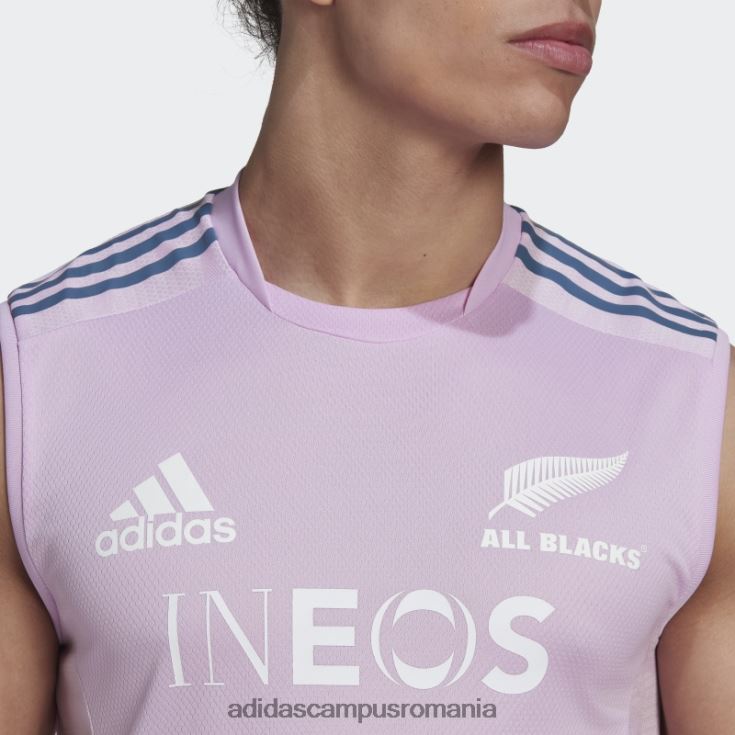 adidas campus romania all blacks rugby performance singlet lila adidas bărbați liliac/alb/otel J266N21668