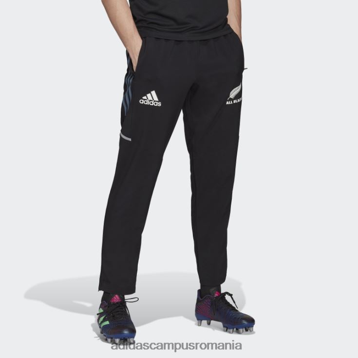 adidas campus romania all blacks rugby prezentare pantaloni de trening negru adidas bărbați negru/alb/otel J266N214160