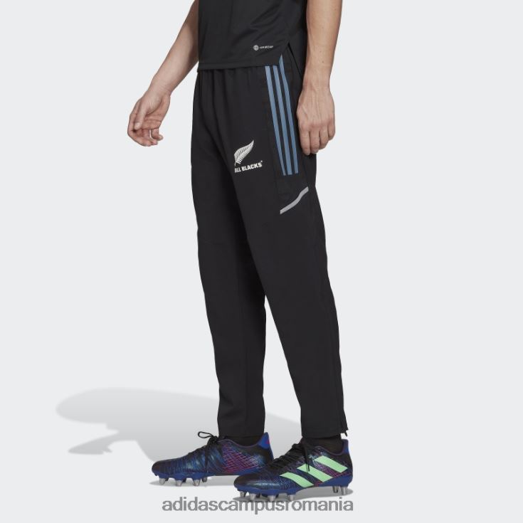 adidas campus romania all blacks rugby prezentare pantaloni de trening negru adidas bărbați negru/alb/otel J266N214160