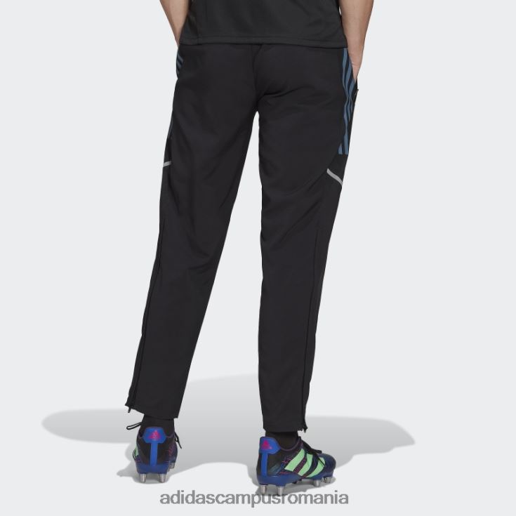 adidas campus romania all blacks rugby prezentare pantaloni de trening negru adidas bărbați negru/alb/otel J266N214160