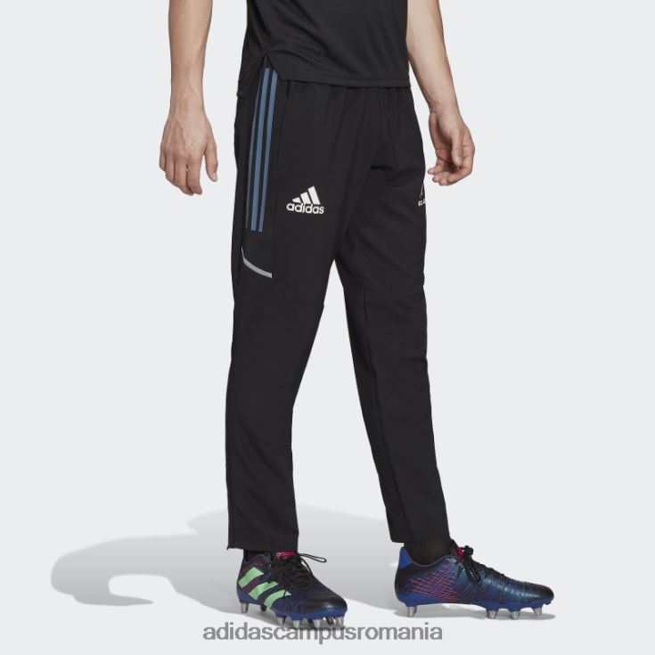 adidas campus romania all blacks rugby prezentare pantaloni de trening negru adidas bărbați negru/alb/otel J266N214160