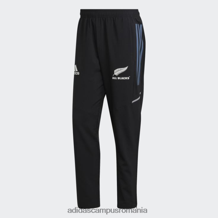 adidas campus romania all blacks rugby prezentare pantaloni de trening negru adidas bărbați negru/alb/otel J266N214160