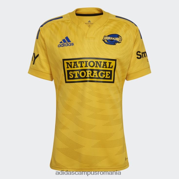 adidas campus romania aur uragane rugby replica tricou acasă bărbați aur J266N214812