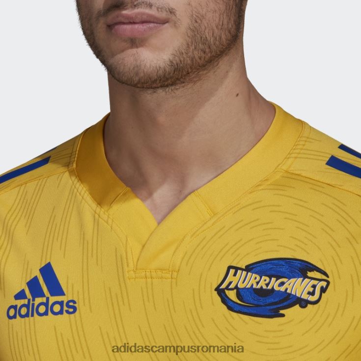 adidas campus romania aur uragane rugby replica tricou acasă bărbați aur J266N214812