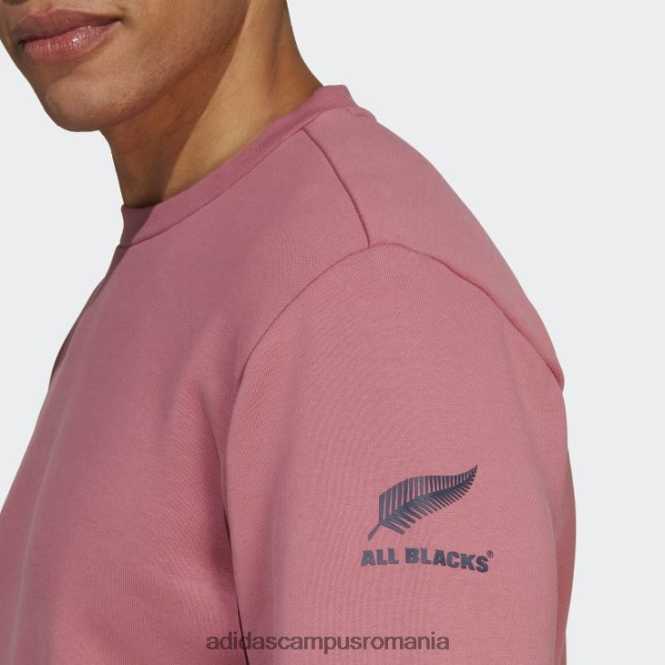 adidas campus romania hanorac roz all blacks rugby lifestyle crewgate bărbați roz/marine J266N213966