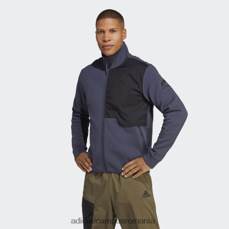 adidas campus romania jachetă lifestyle all blacks rugby bleumarin bărbați bleumarin/negru J266N214305