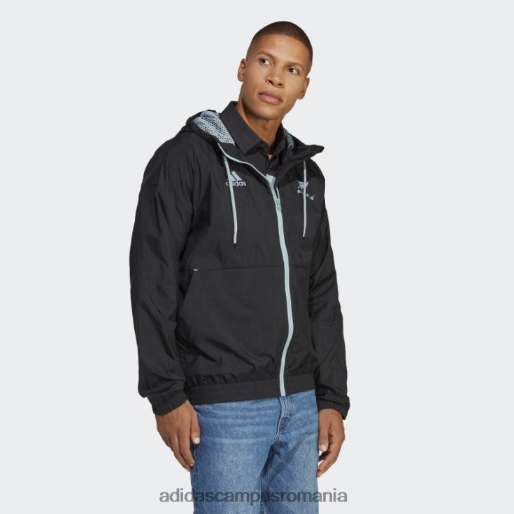 adidas campus romania jachetă neagră all blacks rugby suporteri bărbați gri inchis J266N213954