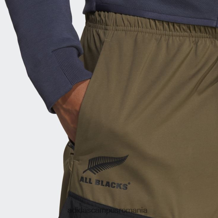 adidas campus romania pantaloni de trening olive all blacks rugby lifestyle cu manșete conice bărbați măsliniu/negru J266N214152