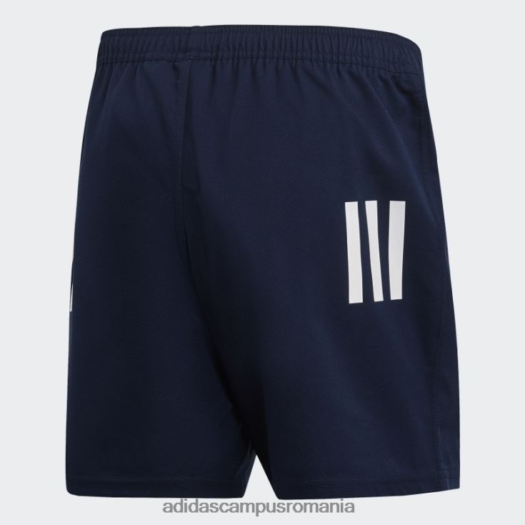 adidas campus romania pantaloni scurți bleumarin cu 3 dungi bărbați bleumarin/alb J266N213913
