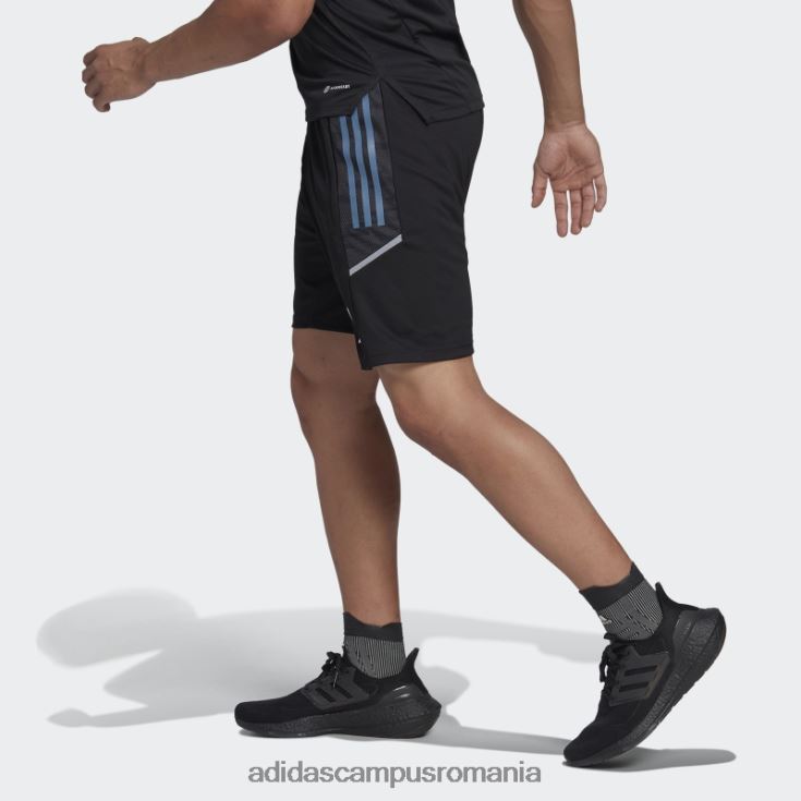 adidas campus romania pantaloni scurți de sport de rugby negri all blacks bărbați negru/otel/alb J266N213450