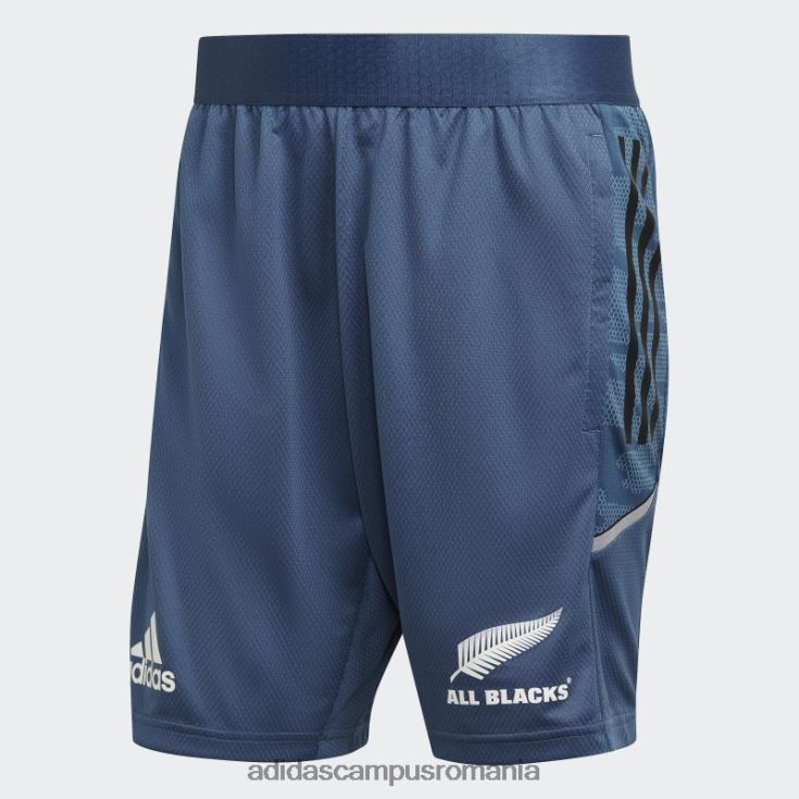 adidas campus romania pantaloni scurți de sport rugby all blacks steel bărbați otel/alb/negru J266N213622