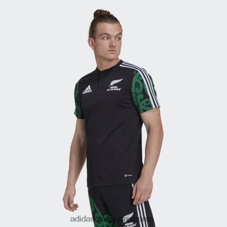 adidas campus romania polo maori negru bărbați negru/verde J266N21333