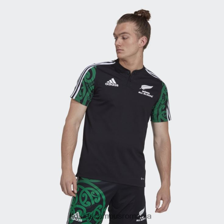 adidas campus romania polo maori negru bărbați negru/verde J266N21333