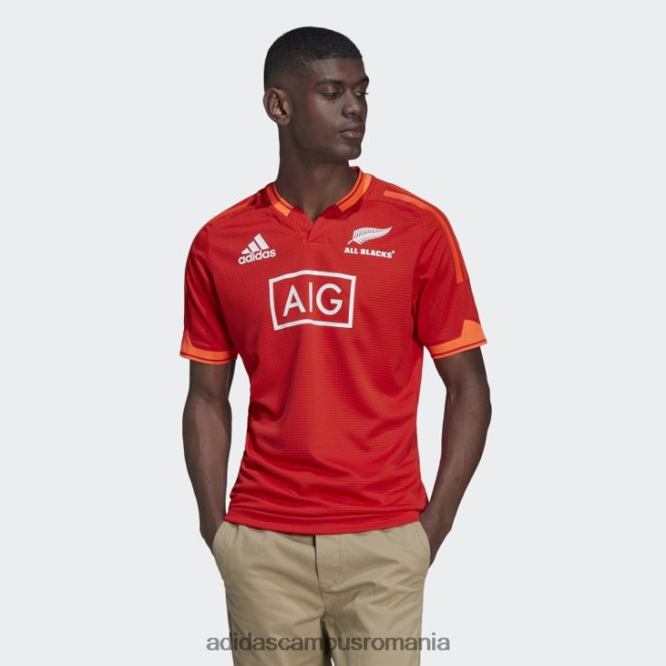 adidas campus romania red all blacks rugby primeblue replica tricou de antrenament bărbați roșu/aplicație roșu/alb J266N21499