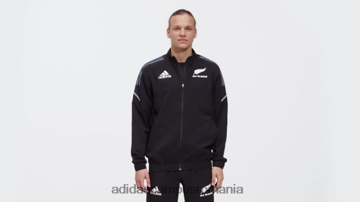 adidas campus romania top negru all blacks rugby de prezentare bărbați negru/alb/otel J266N214092