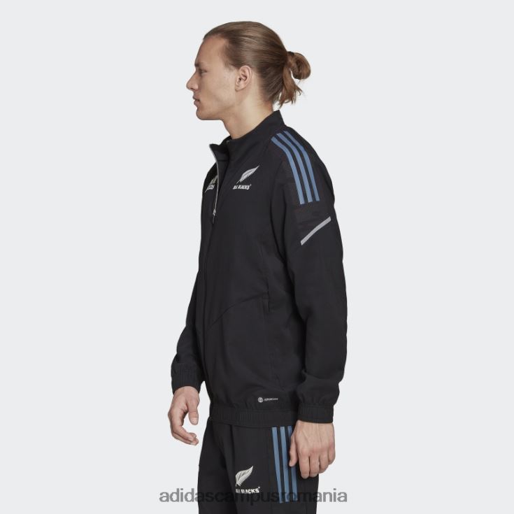adidas campus romania top negru all blacks rugby de prezentare bărbați negru/alb/otel J266N214092