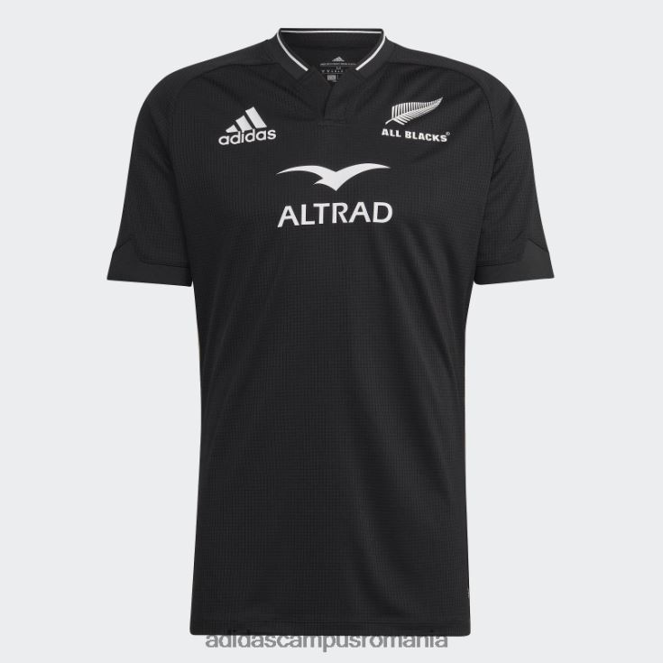 adidas campus romania tricou acasă rugby all blacks alb fierbinte bărbați alb negru J266N2810