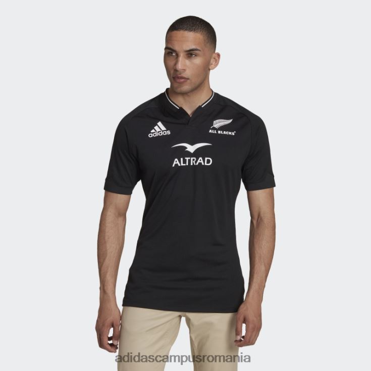 adidas campus romania tricou negru all blacks rugby acasă bărbați alb negru J266N213702
