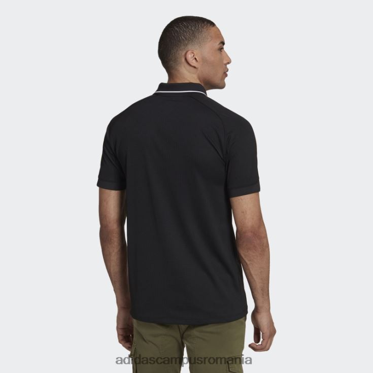 adidas campus romania tricou polo all blacks rugby home negru bărbați alb negru J266N21184