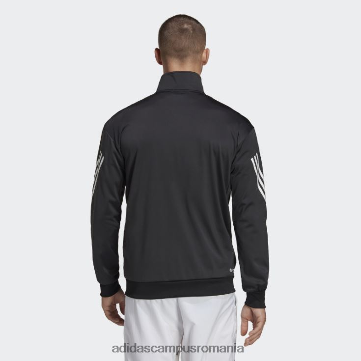 adidas campus romania Geacă tenis tricot 3 dungi negru adidas bărbați negru J266N213542