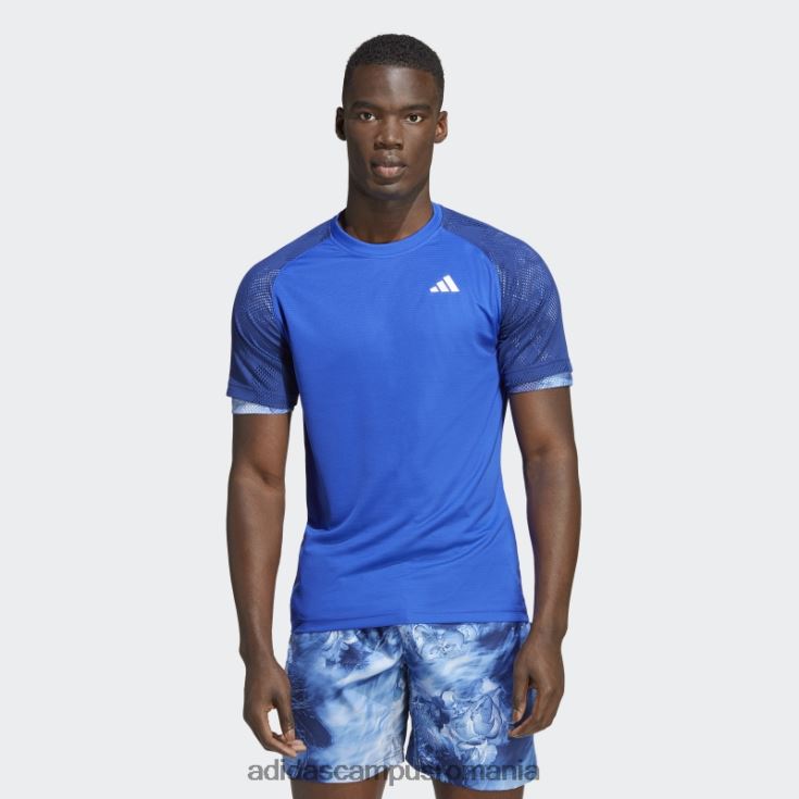adidas campus romania melbourne tenis heat.rdy raglan tee blue bărbați albastru J266N213700