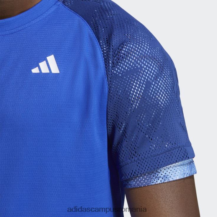 adidas campus romania melbourne tenis heat.rdy raglan tee blue bărbați albastru J266N213700