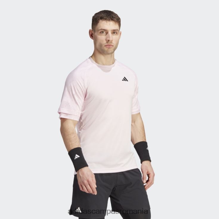 adidas campus romania melbourne tennis heat.rdy tricou raglan roz bărbați roz J266N213778