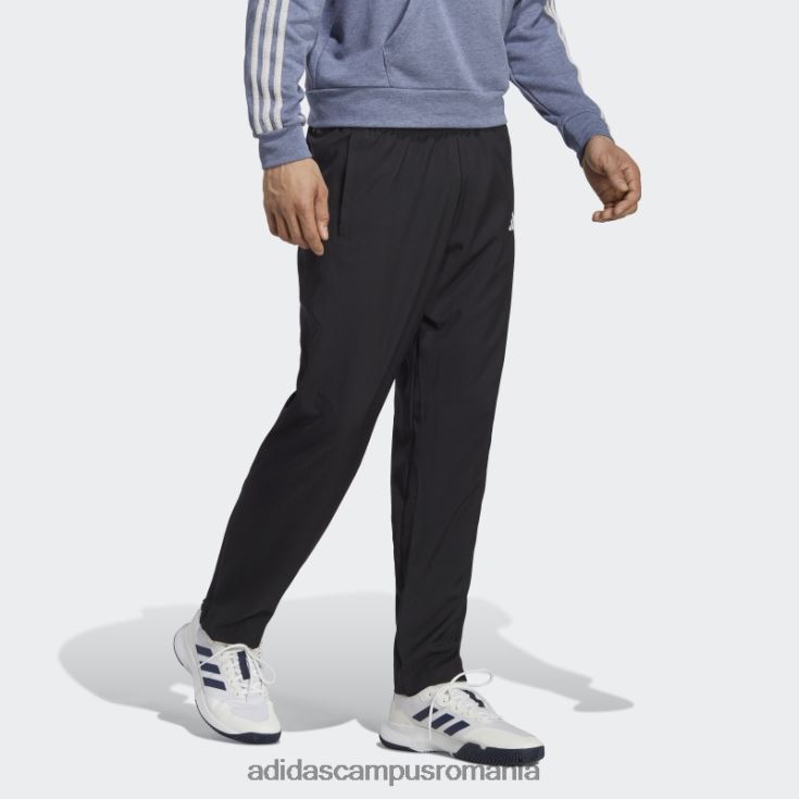 adidas campus romania pantaloni de tenis stretch negri adidas bărbați negru J266N213914