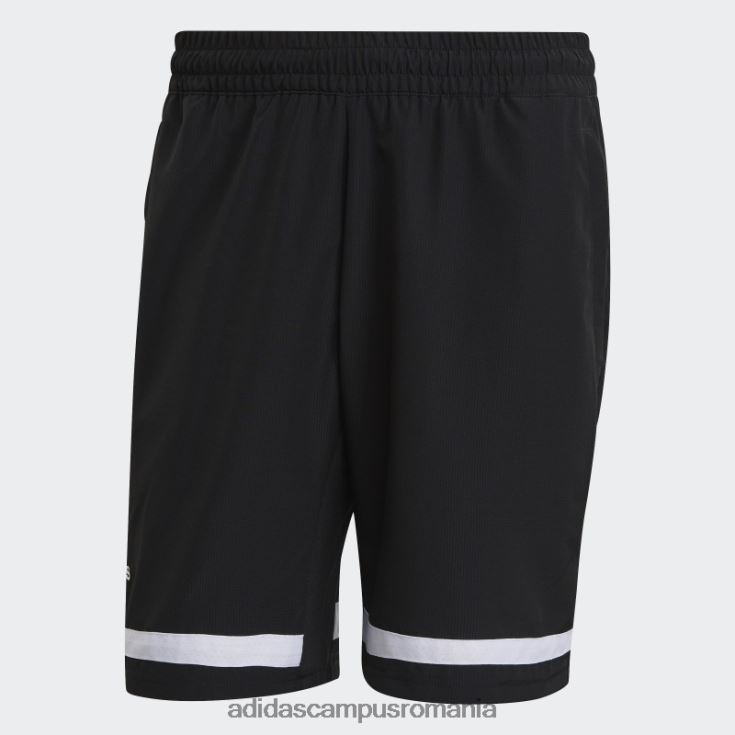 adidas campus romania pantaloni scurți club de tenis negru adidas bărbați alb negru J266N214724