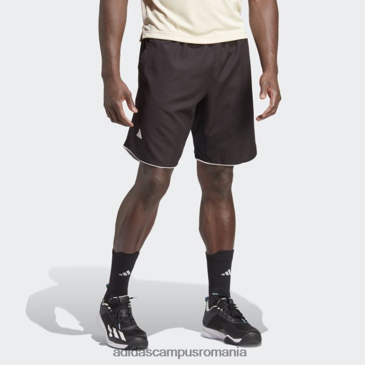 adidas campus romania pantaloni scurți de club de tenis negru bărbați negru J266N213448