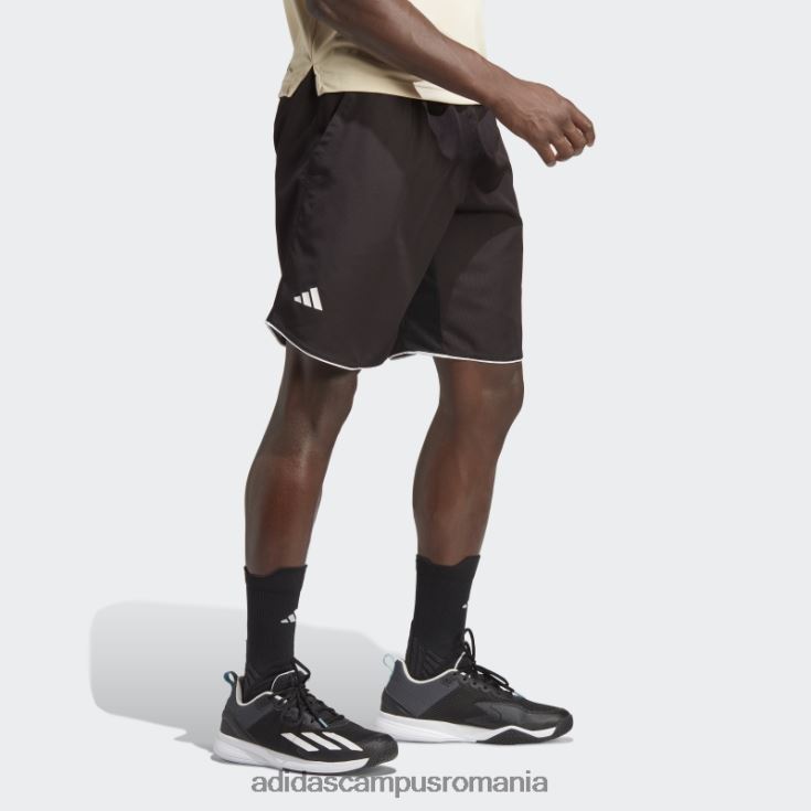adidas campus romania pantaloni scurți de club de tenis negru bărbați negru J266N213448