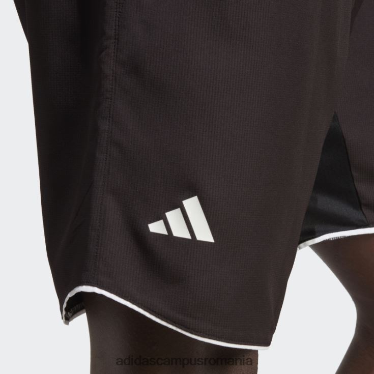 adidas campus romania pantaloni scurți de club de tenis negru bărbați negru J266N213448