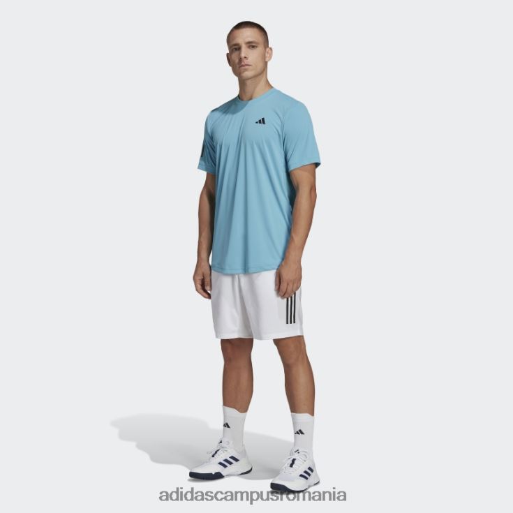 adidas campus romania pantaloni scurți de tenis club 3 dungi alb bărbați alb J266N213340