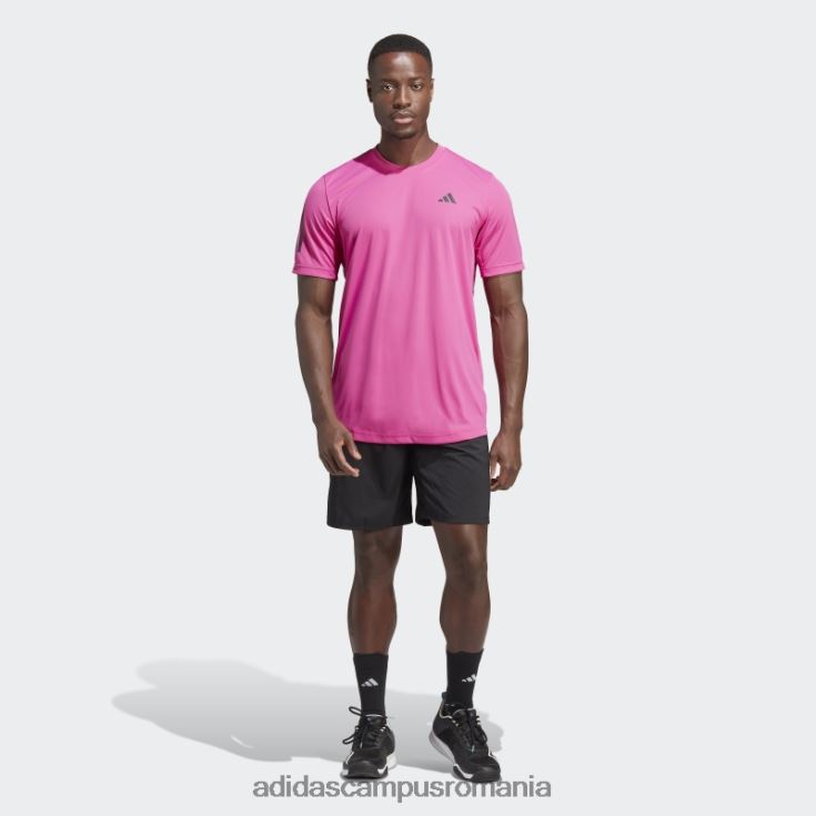 adidas campus romania pantaloni scurți de tenis club 3 dungi black hot bărbați negru J266N21045