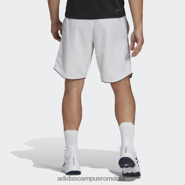 adidas campus romania pantaloni scurți de tenis de club alb bărbați alb J266N213421