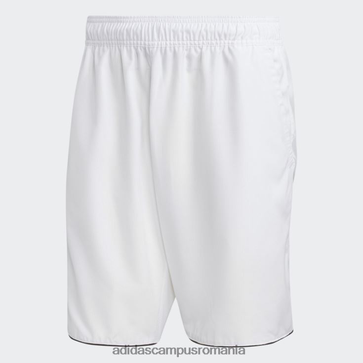 adidas campus romania pantaloni scurți de tenis de club alb bărbați alb J266N213421