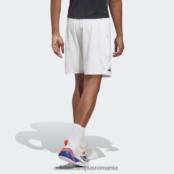 adidas campus romania pantaloni scurți de tenis ergo fierbinți alb adidas bărbați alb J266N26480