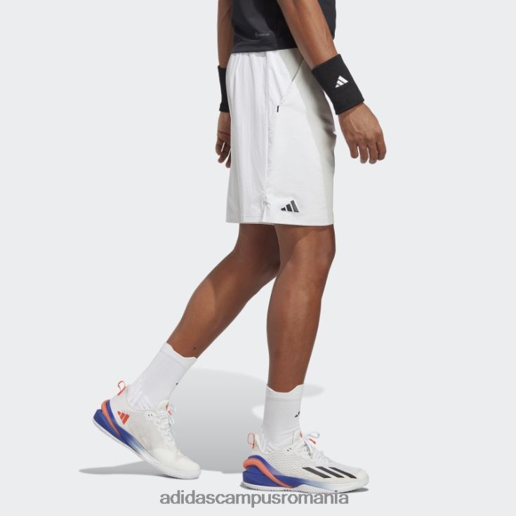 adidas campus romania pantaloni scurți de tenis ergo fierbinți alb adidas bărbați alb J266N26480