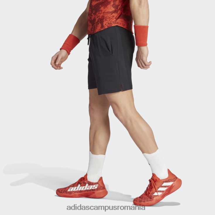 adidas campus romania pantaloni scurți de tenis ergo negri bărbați negru J266N27478