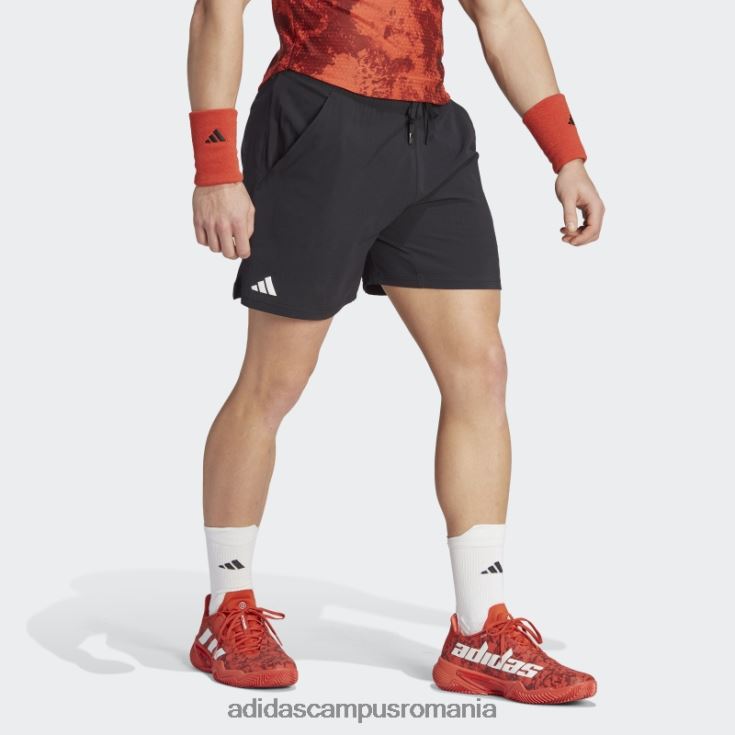 adidas campus romania pantaloni scurți de tenis ergo negri bărbați negru J266N27478