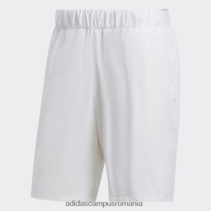 adidas campus romania pantaloni scurți țesuți stretch club club alb adidas bărbați alb J266N213605