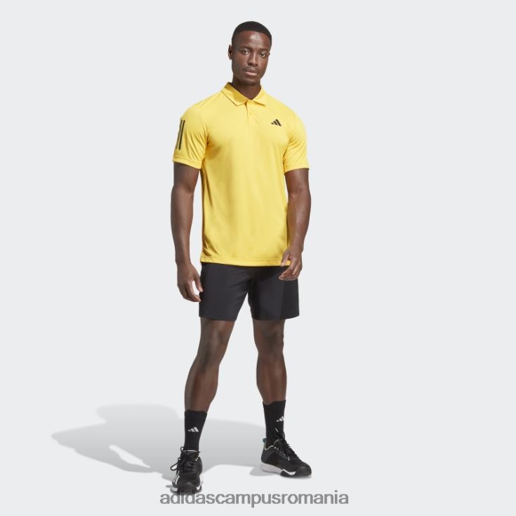 adidas campus romania pantaloni scurți țesuți stretch club de tenis negru bărbați negru J266N213328