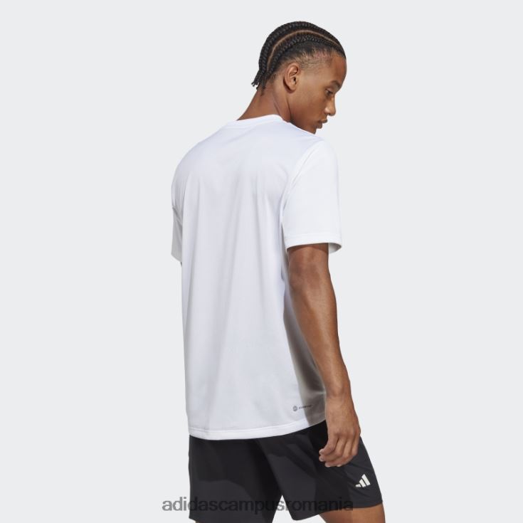 adidas campus romania tricou club de tenis alb fierbinte bărbați alb J266N213945