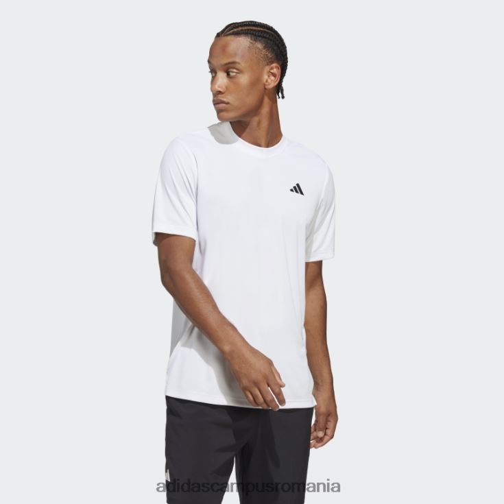 adidas campus romania tricou club de tenis alb fierbinte bărbați alb J266N213945