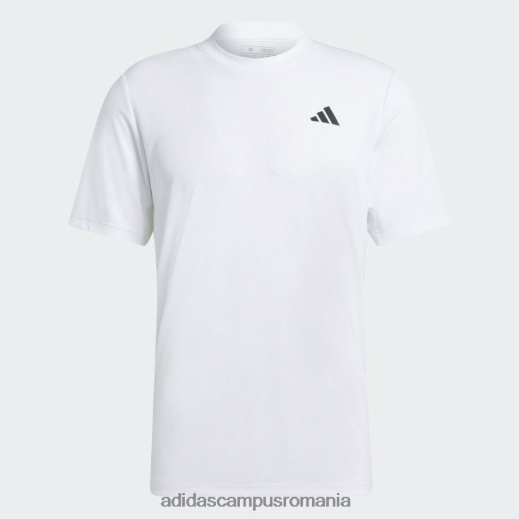 adidas campus romania tricou club de tenis alb fierbinte bărbați alb J266N213945