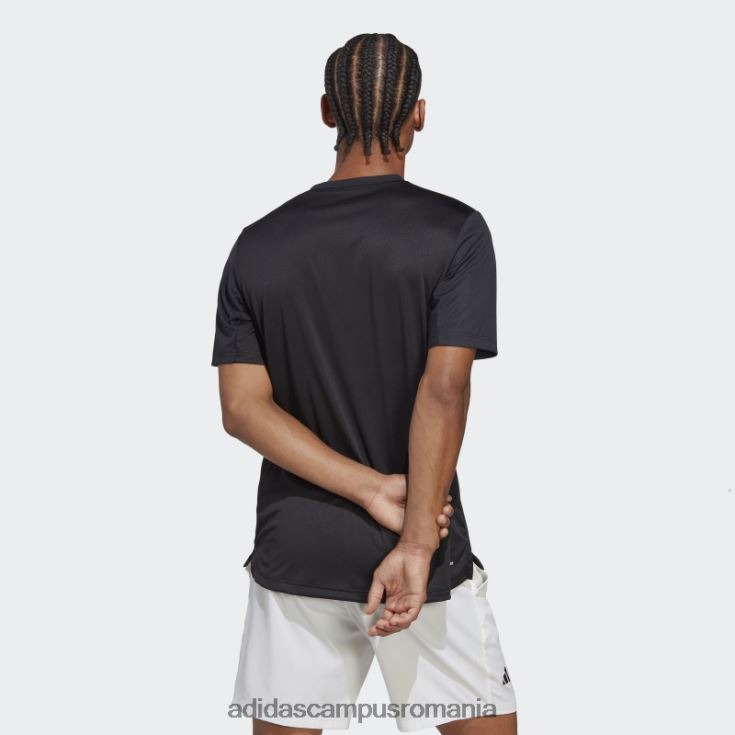 adidas campus romania tricou club de tenis negru bărbați negru J266N213490
