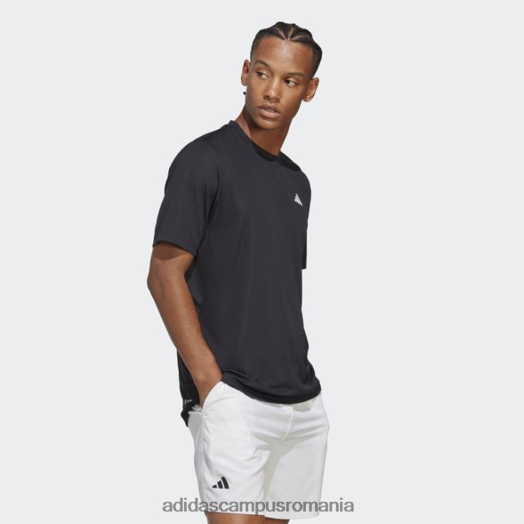 adidas campus romania tricou club de tenis negru bărbați negru J266N213490
